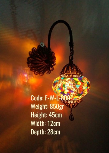 Mozaik Cam Aplik -F-W-L-800